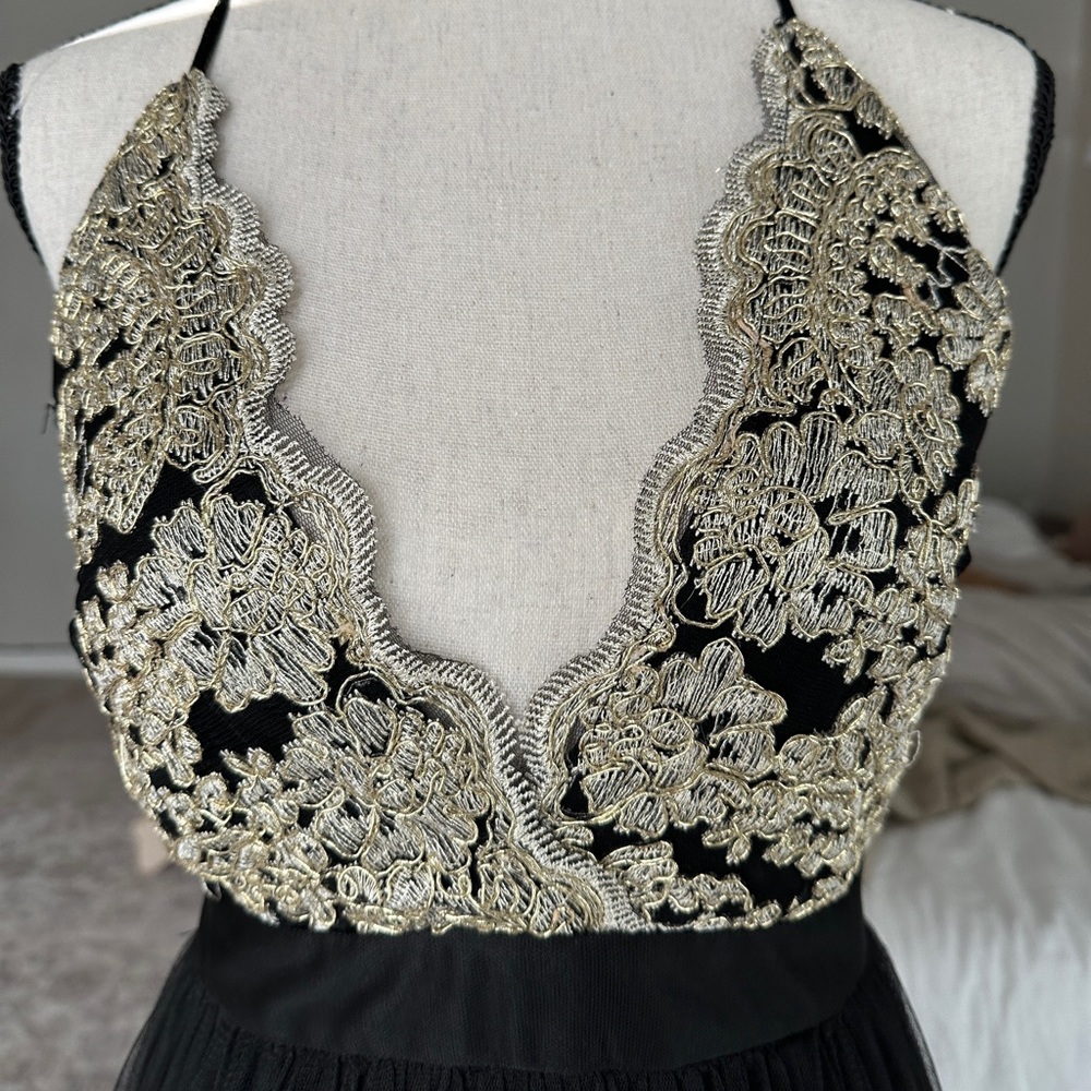 Windsor black tulle dress S/M